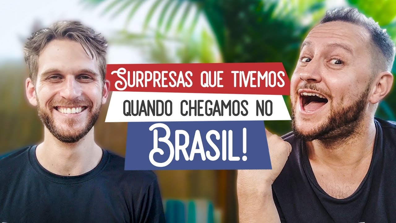 SURPRESAS que gringos tiveram quando chegaram no Brasil !