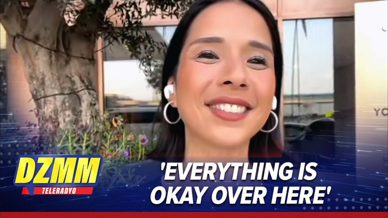 ​'Safe and protected': Maxene Magalona says she is 'okay' despite being stranded in Dubai