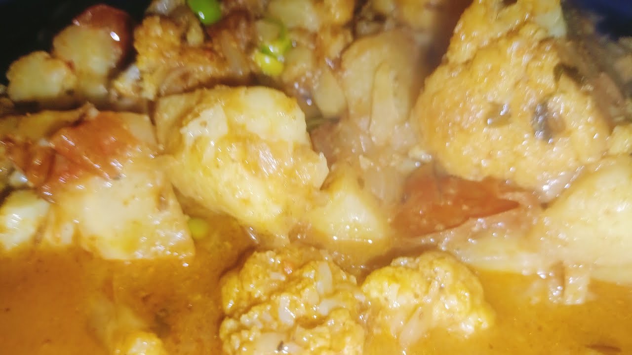 Aloo gobhi matar ki sabji recipe 