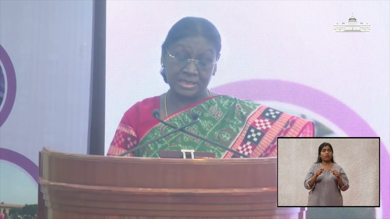 President addresses the 'Purple Fest' organised by the Ministry of Social Justice & Empowerment