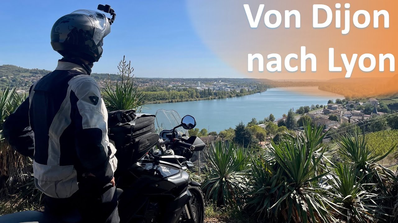 Motorradtour zwischen Dijon und Lyon