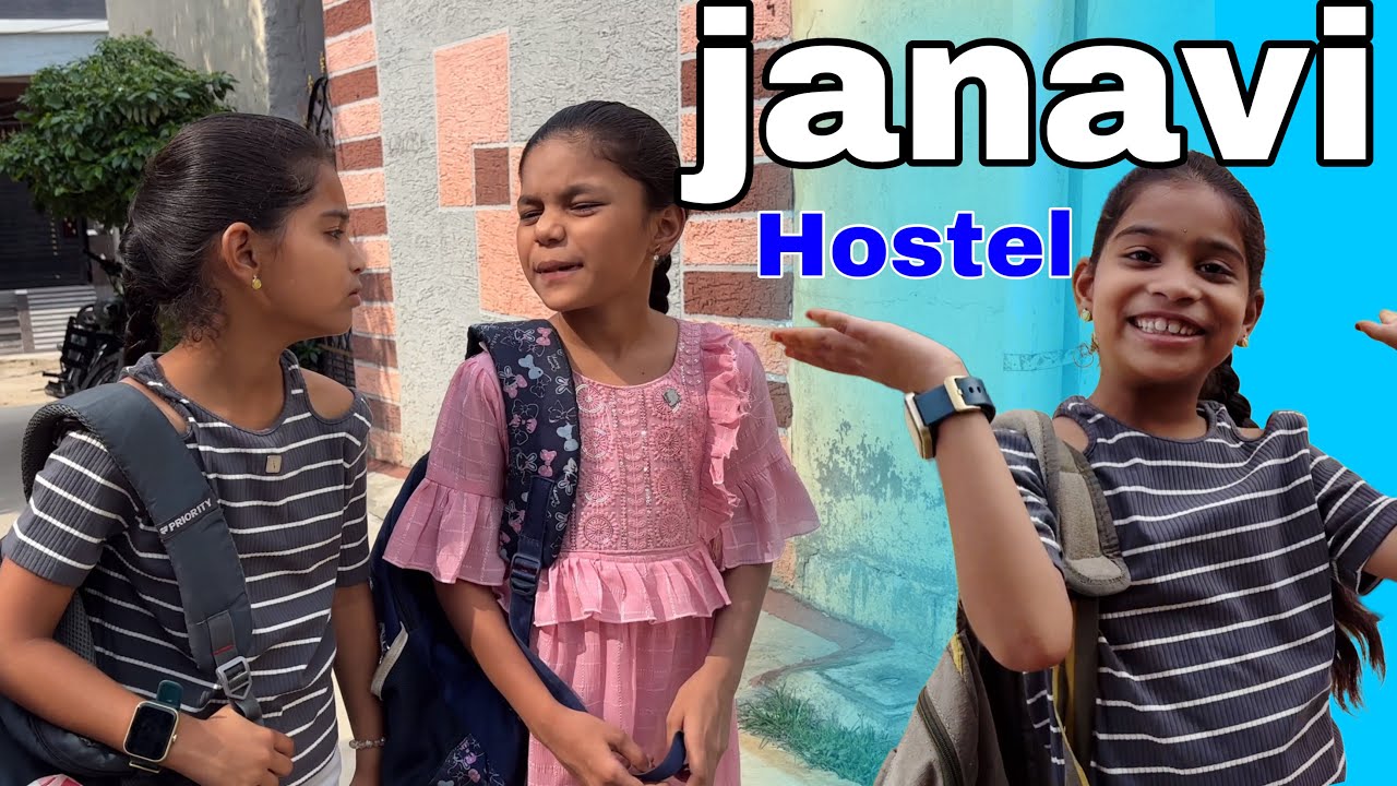 జానవి hostel comedy video || rider mallesh new video || janavi hostel video || childrens funny video