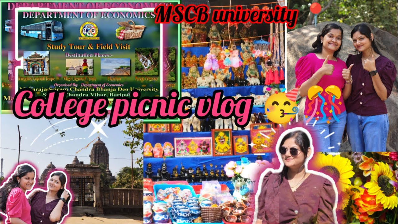 A picnic with friends and Teachers||MSCB university 📍||#youtube #trending #subscribe #like 