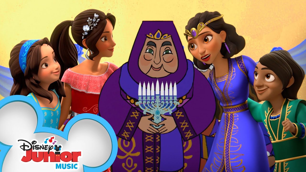 On Hanukkah 🕎  | Music Video | Elena of Avalor | Disney Junior
