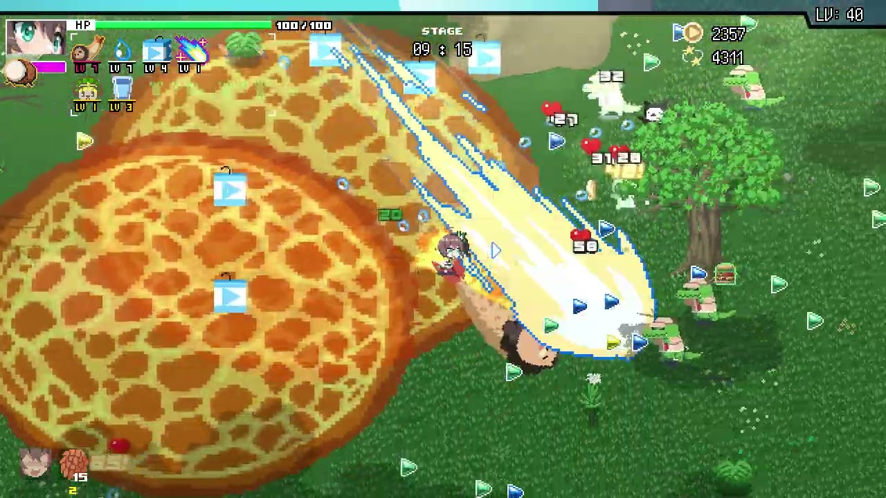 HoloCure | stage mode | Grassy Plains | Natsuiro Matsuri