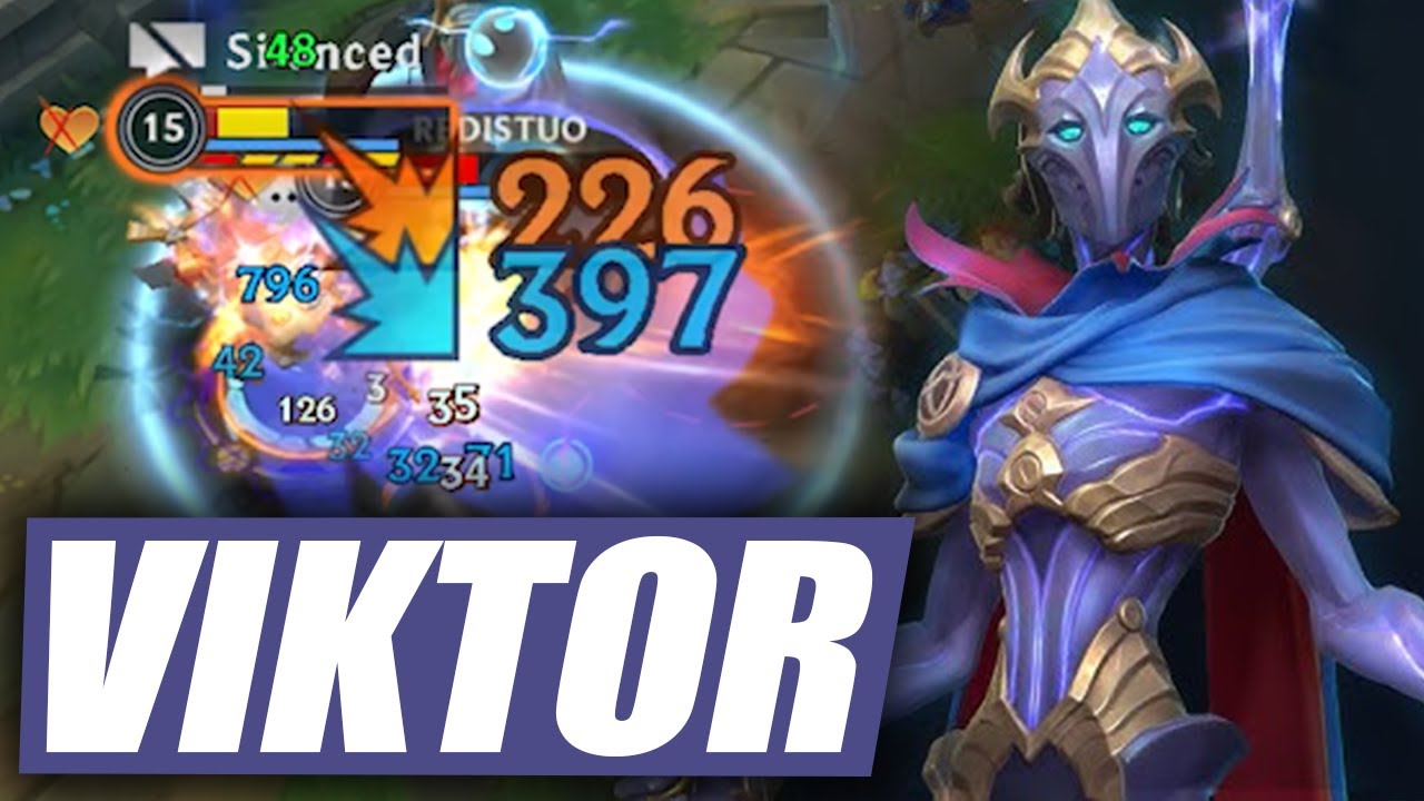 Wild Rift Viktor Gameplay (New Champion) Build & Runes