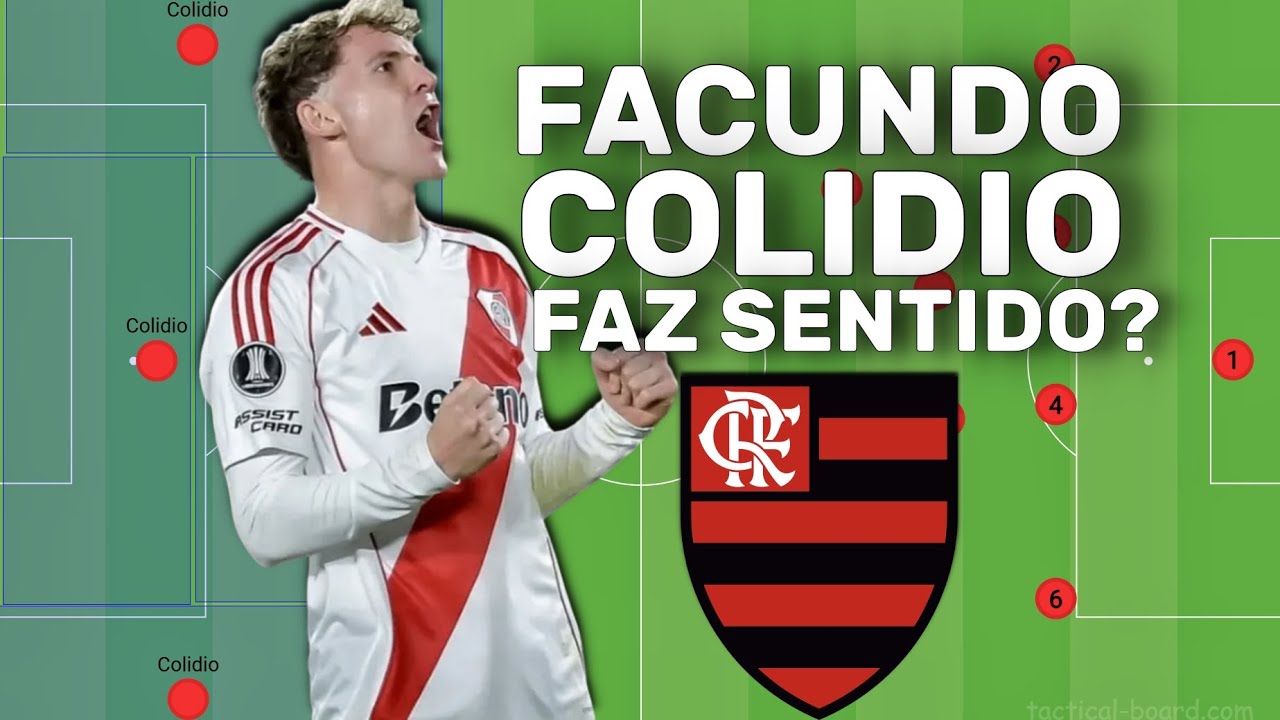 Facundo Colidio no Flamengo faz sentido? - An&aacute;lise do jogador