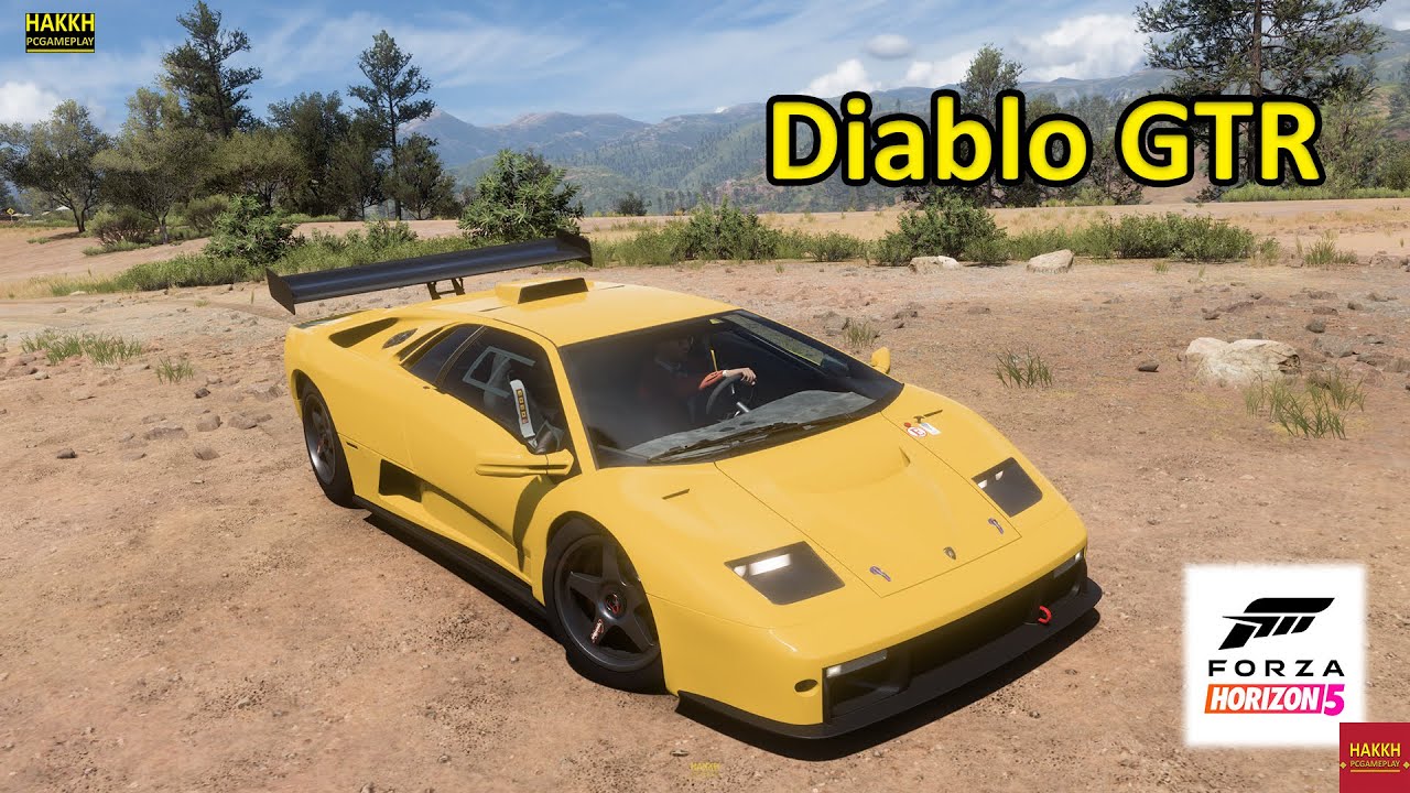 1999 Lamborghini Diablo GTR |Free Driving| - Forza Horizon 5 Gameplay 2K