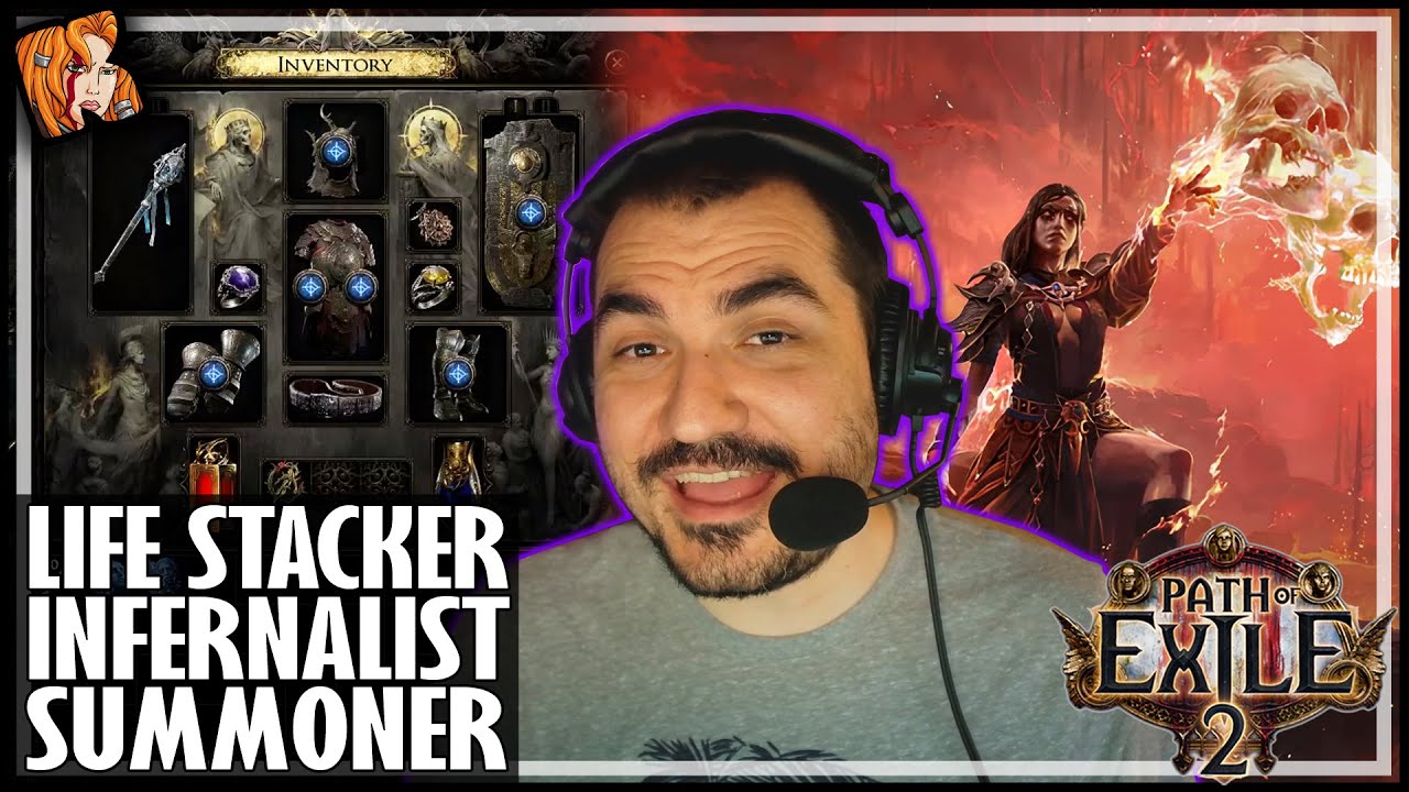 KRIPP'S LIFE STACKER INFERNALIST SUMMONER! - Path of Exile 2