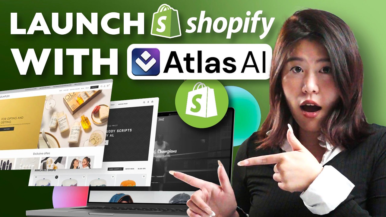 Обзор Atlas AI 2025: создайте магазин Shopify за считанные минуты с помощью этого инструмента ИИ