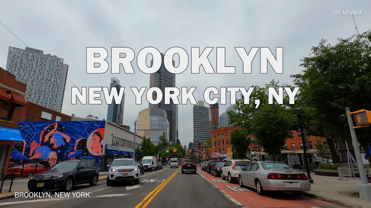 Brooklyn, New York City, New York - Driving Tour 4K