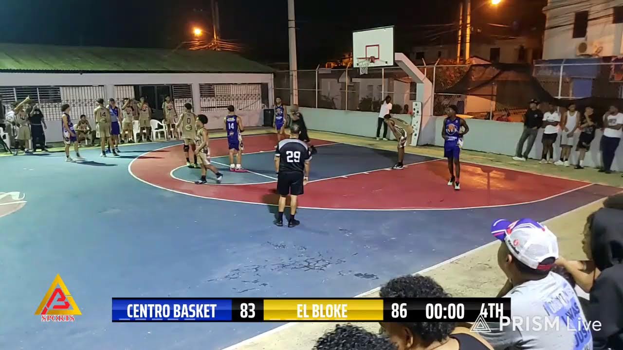 CENTRO BASKET vs EL BLOKE  | JUEGO 2 FINAL TORNEO JUVENIL HOYA DEL CAIMITO ( CAJITA EVENTO)