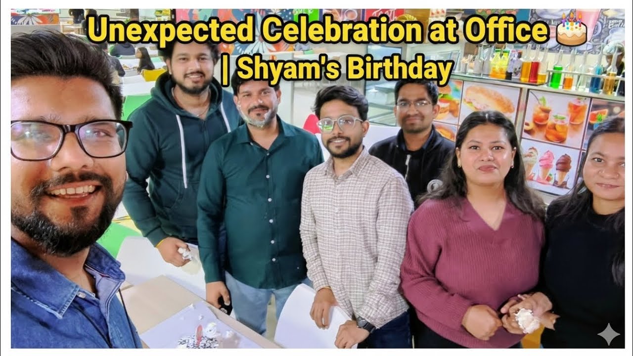 Unexpected Celebration at Office 🎂 | Shyam’s Birthday Bash