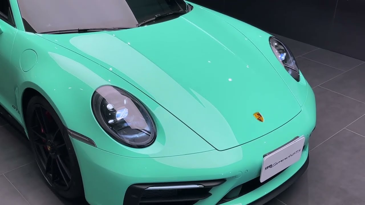 992 Carrera 4 GTS - Mint Green (Paint to Sample) | Visual Rivew | Exterior & Interior | Walkaround