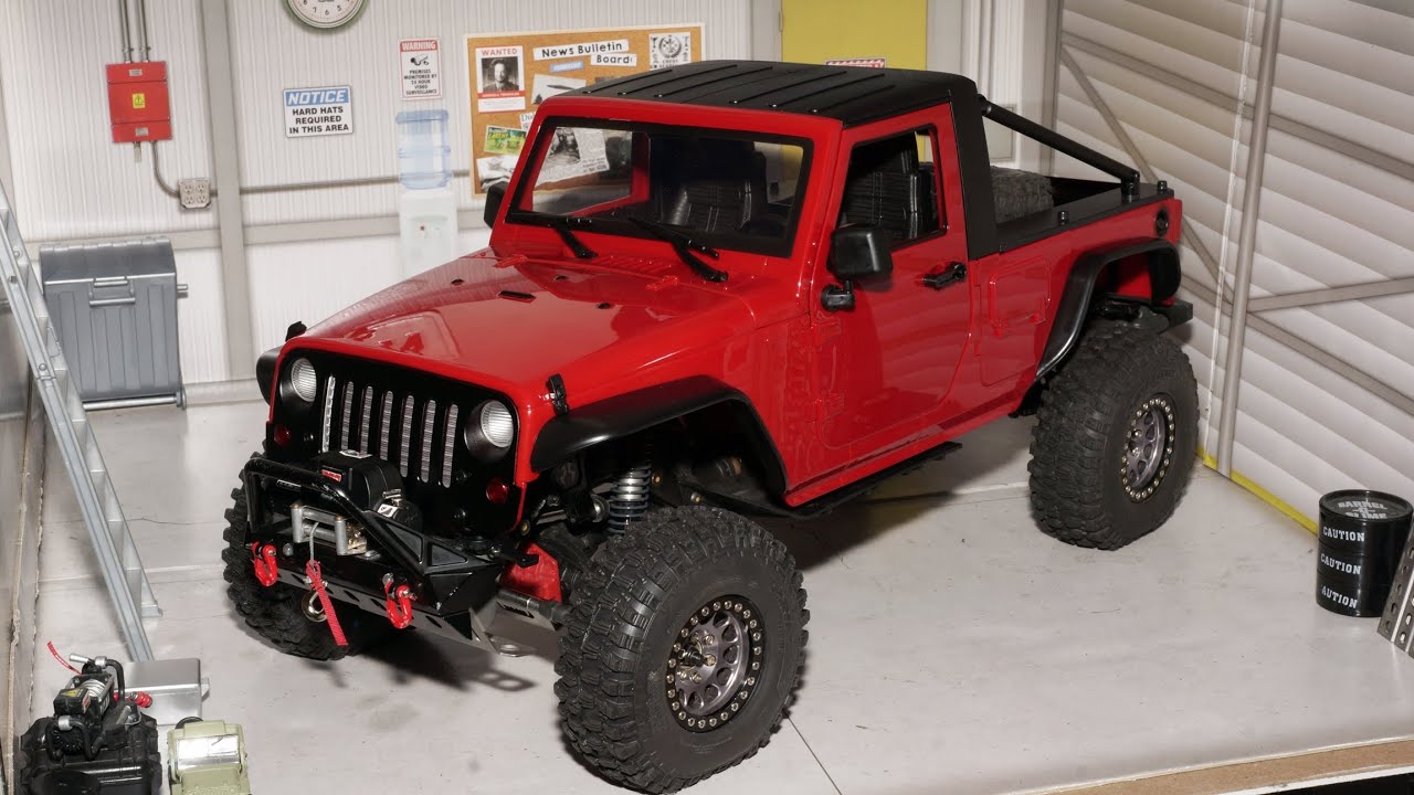 Jeep Wrangler JKUte (JK 8), Hard Body INJORA; building; budowa