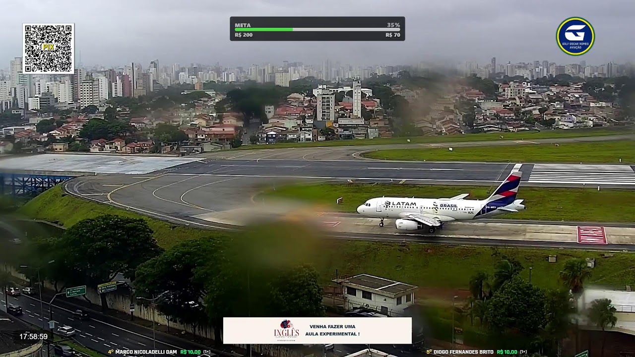 22/01/2026 - LIVE CGH, GRU, VCP - CÂMERAS GOLF OSCAR ROMEO AVIAÇÃO