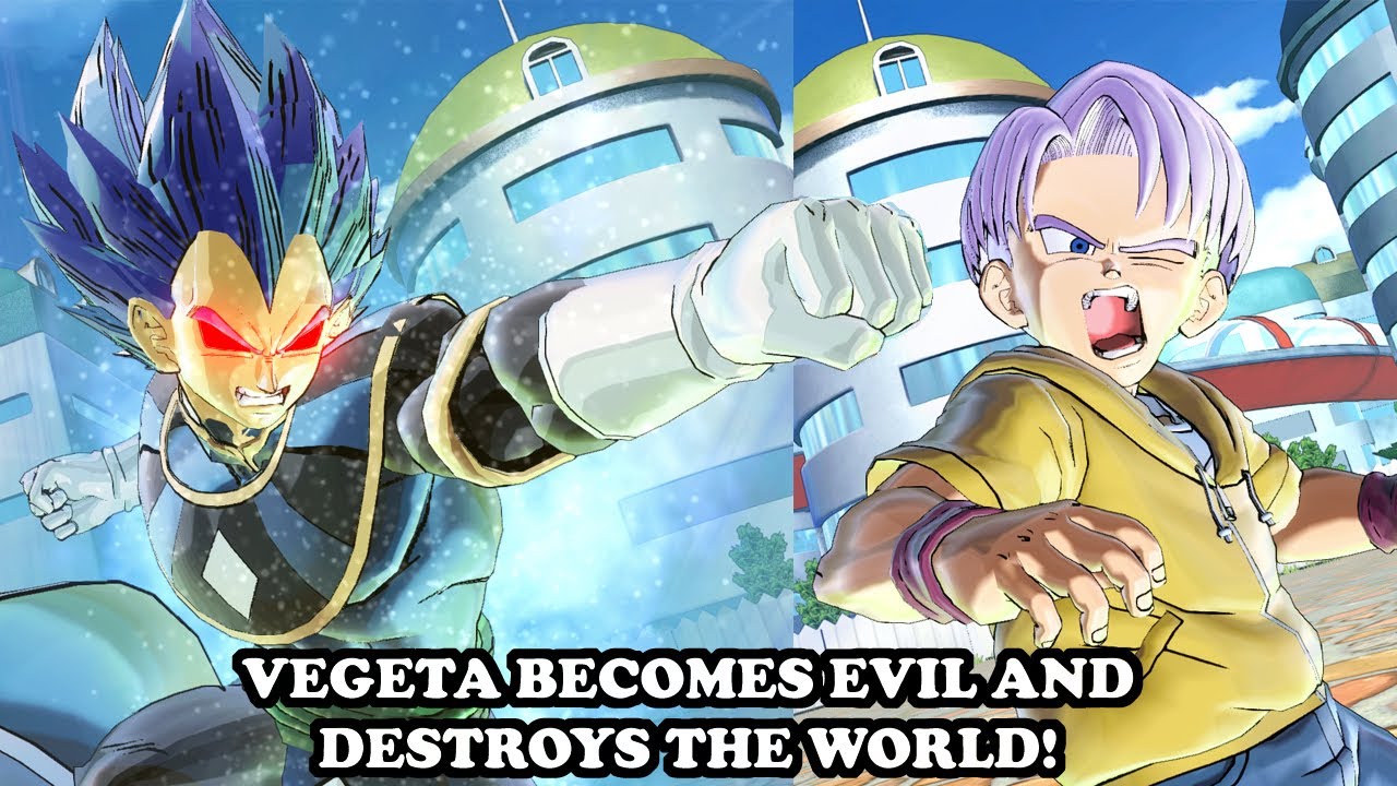 VEGETA BECOMES EVIL AND KILLS HIS FAMILY! A NEW GOD OF DESTRUCTION APPEARS! Dragon Ball Xenoverse 2