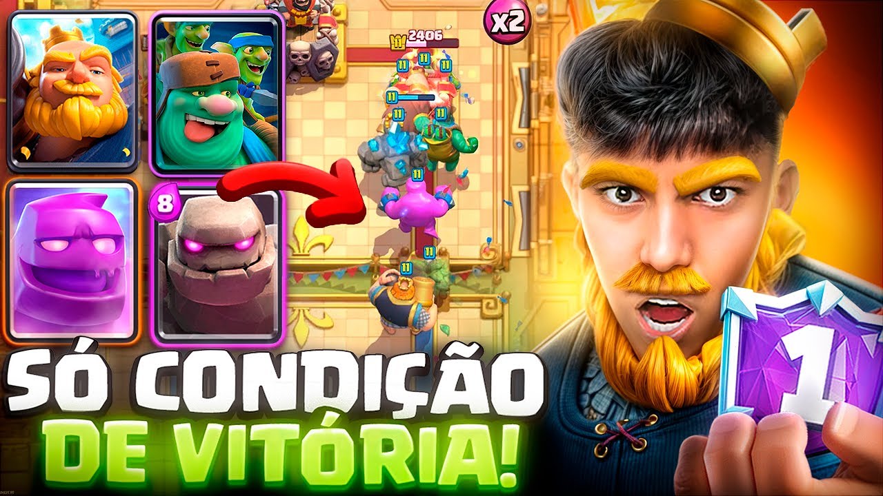 SÓ POSSO USAR CONDIÇÕES DE VITÓRIAS NO CAOS COMPETIVO! 🤯