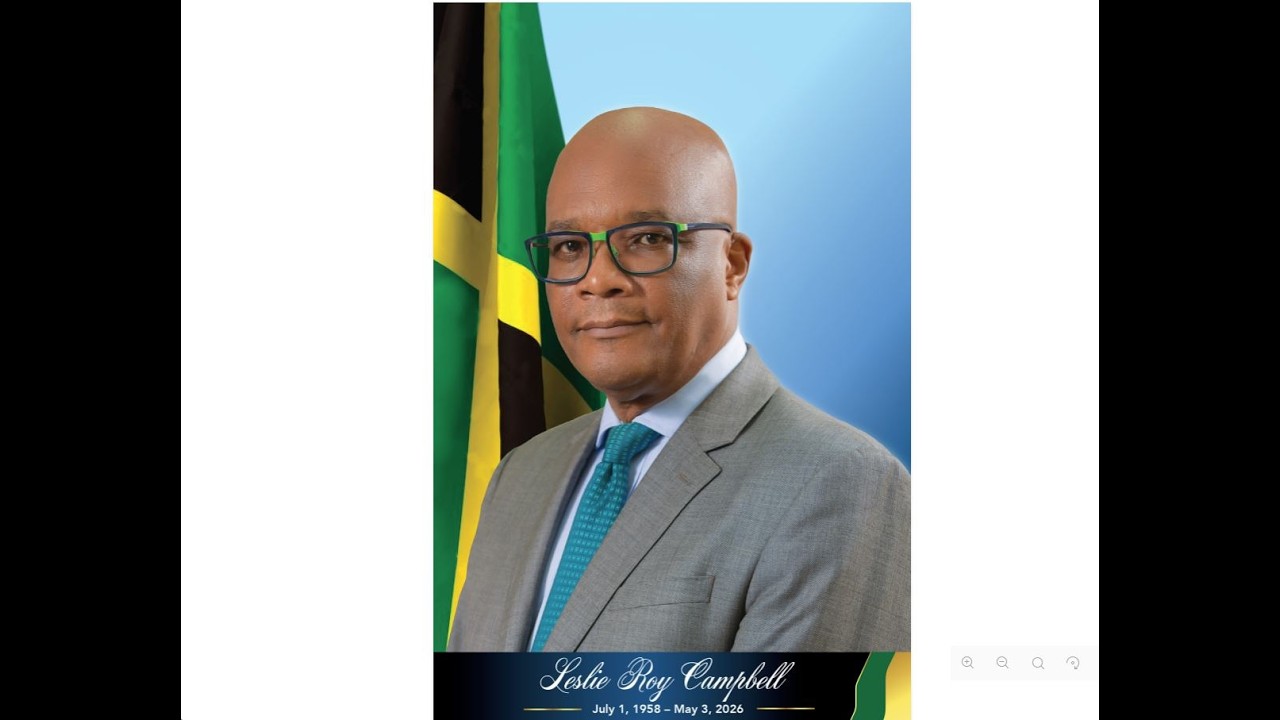 Thanksgiving Service Honouring the Late Leslie Roy Campbell | Minister of State & Cabinet Member