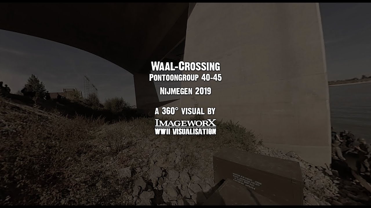ImageworX 360º Visual of the 1944 Waal-Crossing reconstruction at Nijmegen