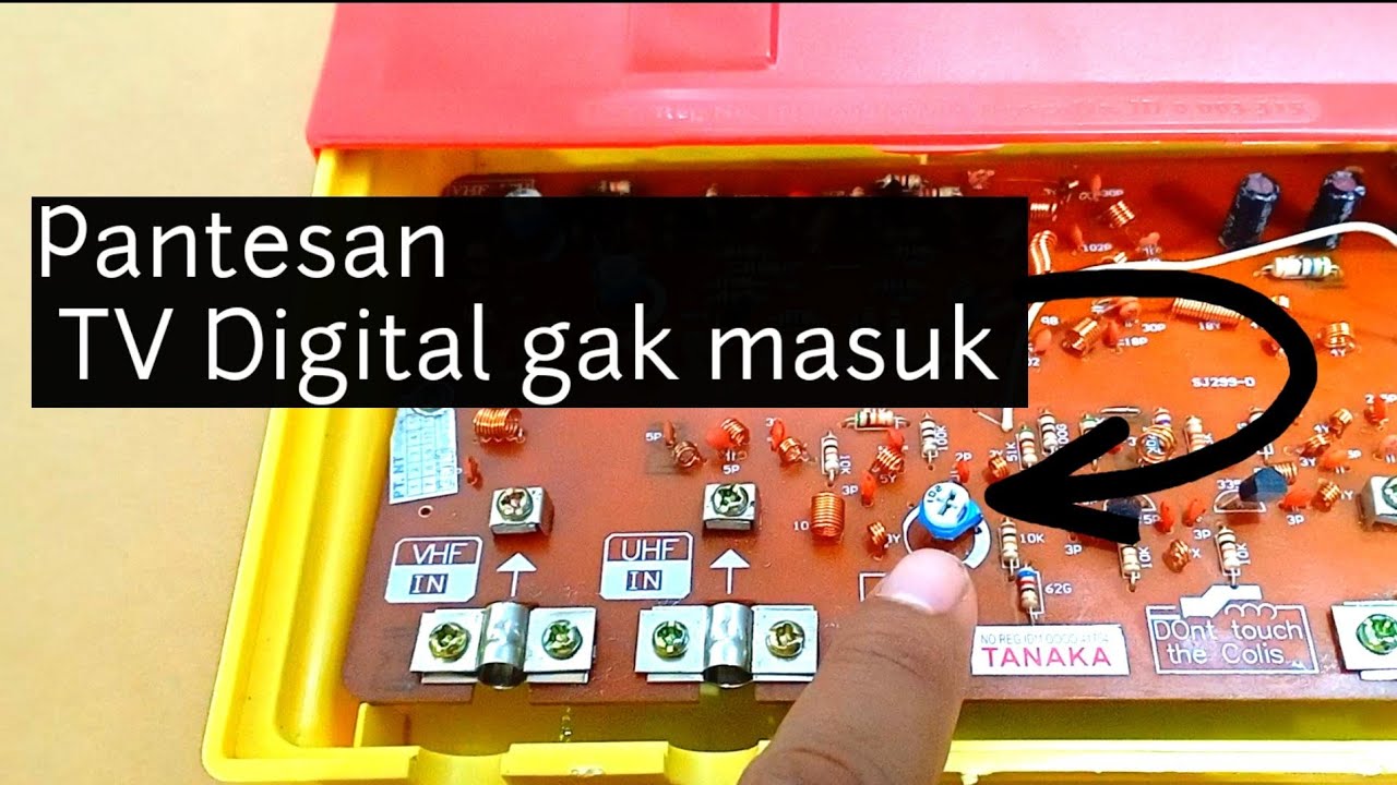 Pasang boster tv tanaka harus tahu tips ini