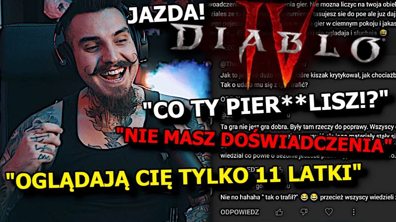 Kiszak Wyjaśnia Hejterów i Obrońców Diablo 4