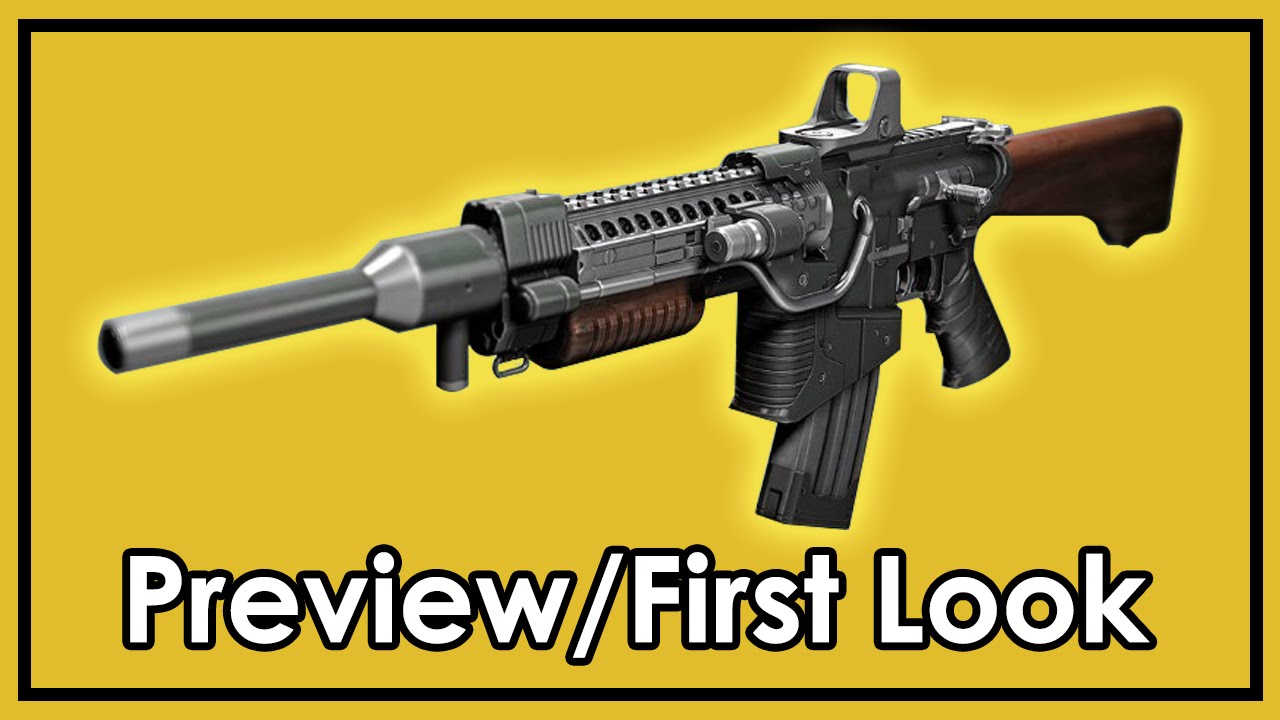 Destiny Rise of Iron: The Exotic Khvostov 7G-0X! (How You'll Get It & Weapon Preview)