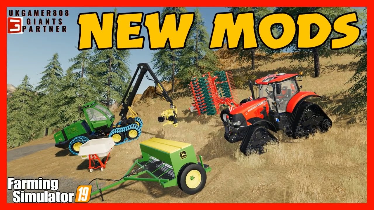 fs19 new mods JD 1070 D,Case Puma with tracks fs19 mods #fs19modsreview