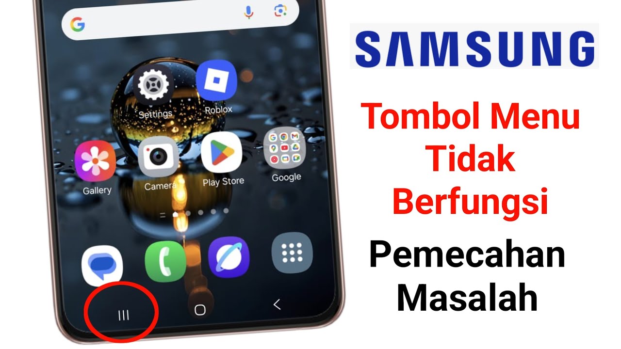 Tombol Menu Samsung Tidak Berfungsi | Perbaikan Mudah 2025 🔧