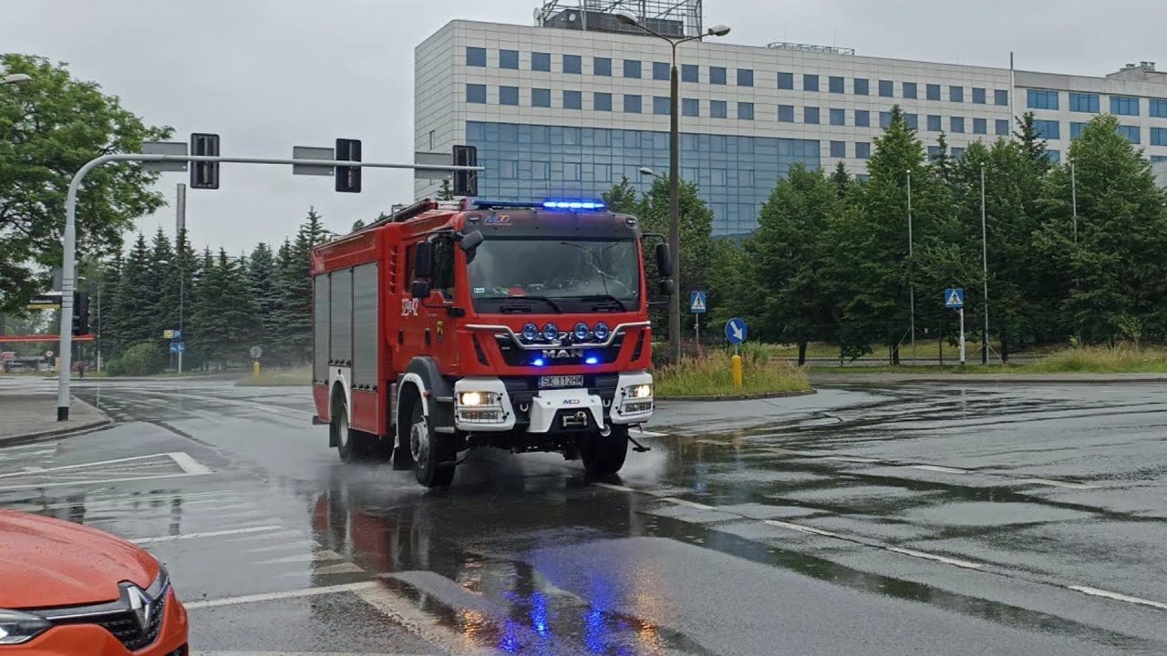 [E-Q2B] Alarmowo! 329[S]42 - GBA 4,5/30 - MAN TGM 18.340/MotoTruck - OSP Katowice-Szopienice.