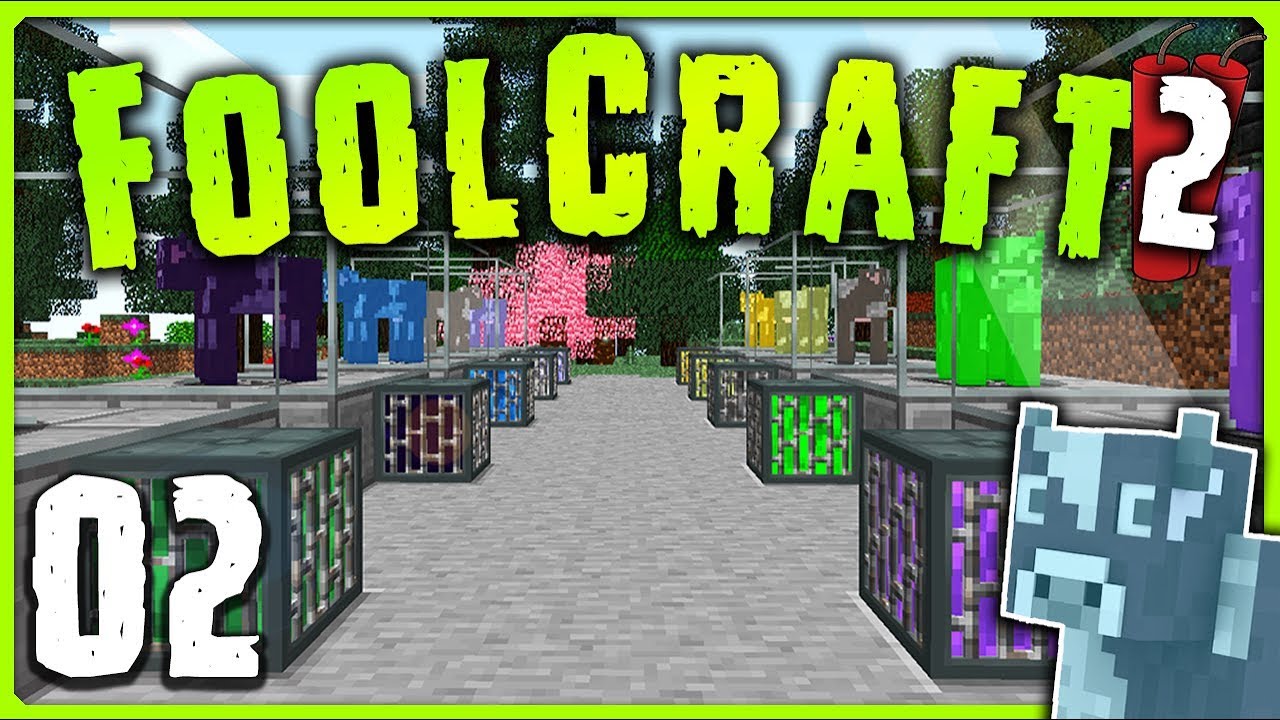 FOOLCRAFT 2 | Ep 02 | FLUID COW AUTO-MILKERY!! || Minecraft Modded