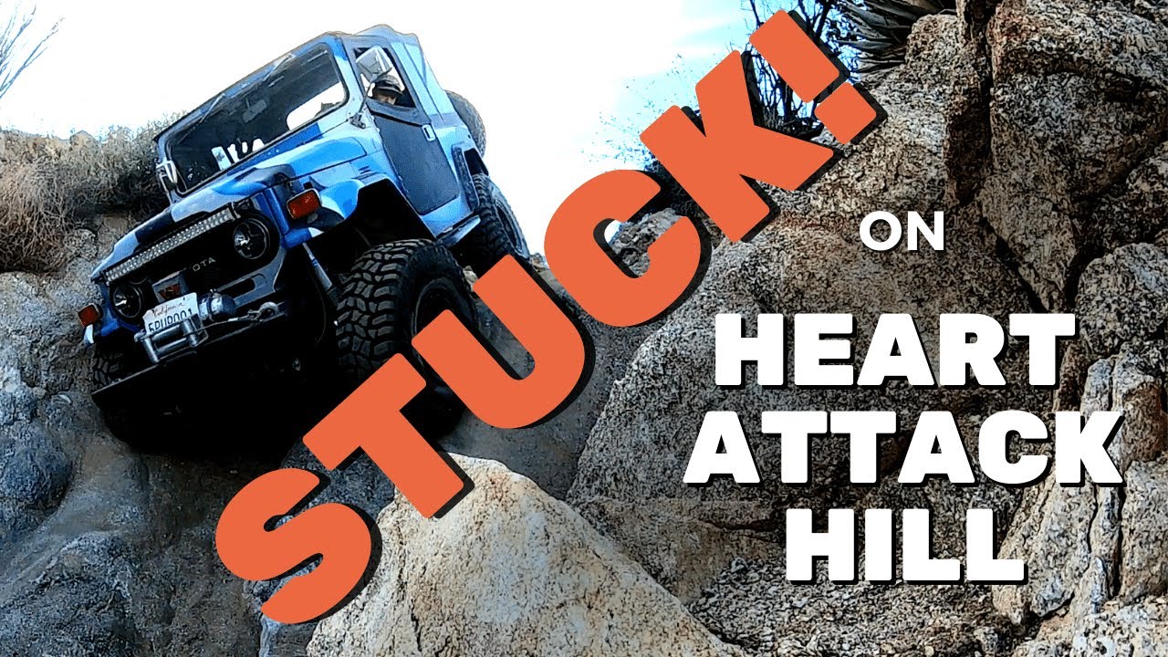 He broke down at the worst possible spot - Anza-Borrego off-roading