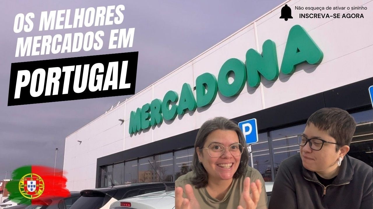 Onde fazer compras em Portugal. 🇵🇹 Comparando Pingo Doce, Continente, Lidl, Auchan e Mercadona.