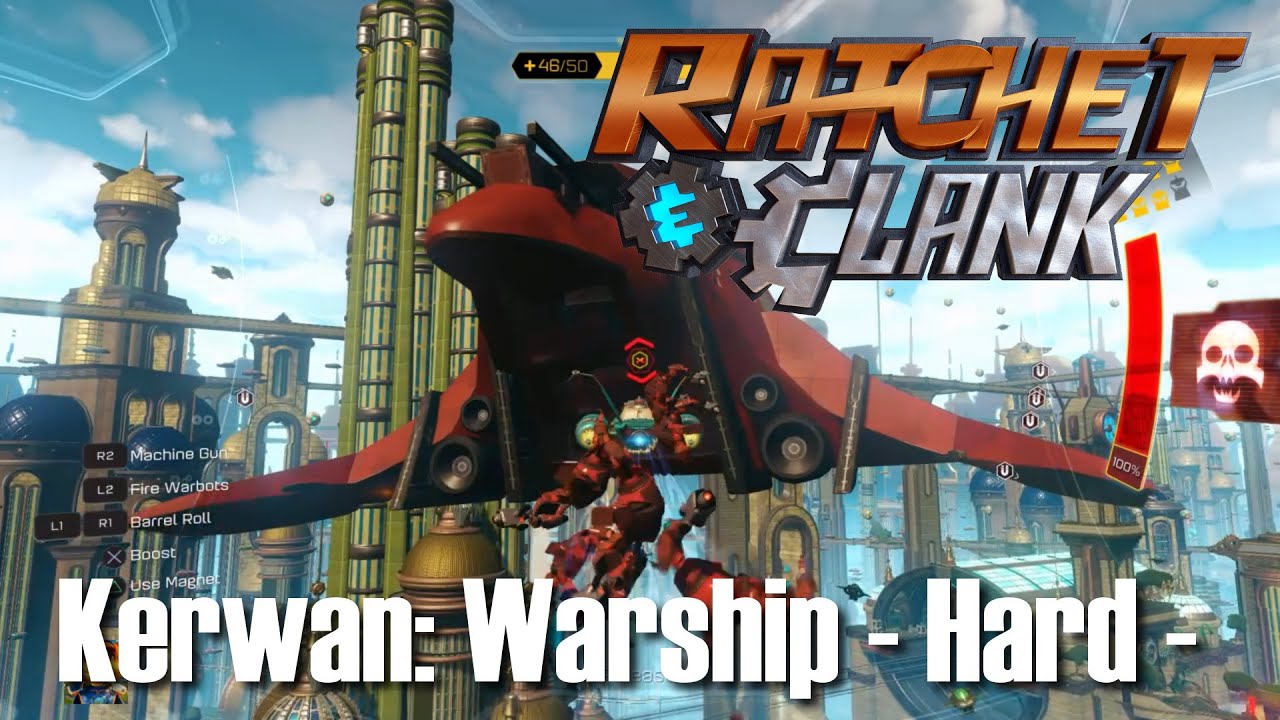 Ratchet & Clank (ps4) Kerwan: Warship (Hard)