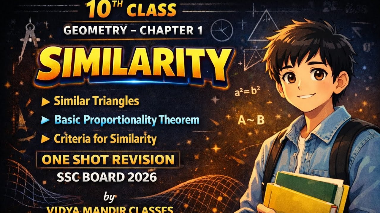 SSC Geometry Ch 1 Similarity – Quick Revision Before Exam