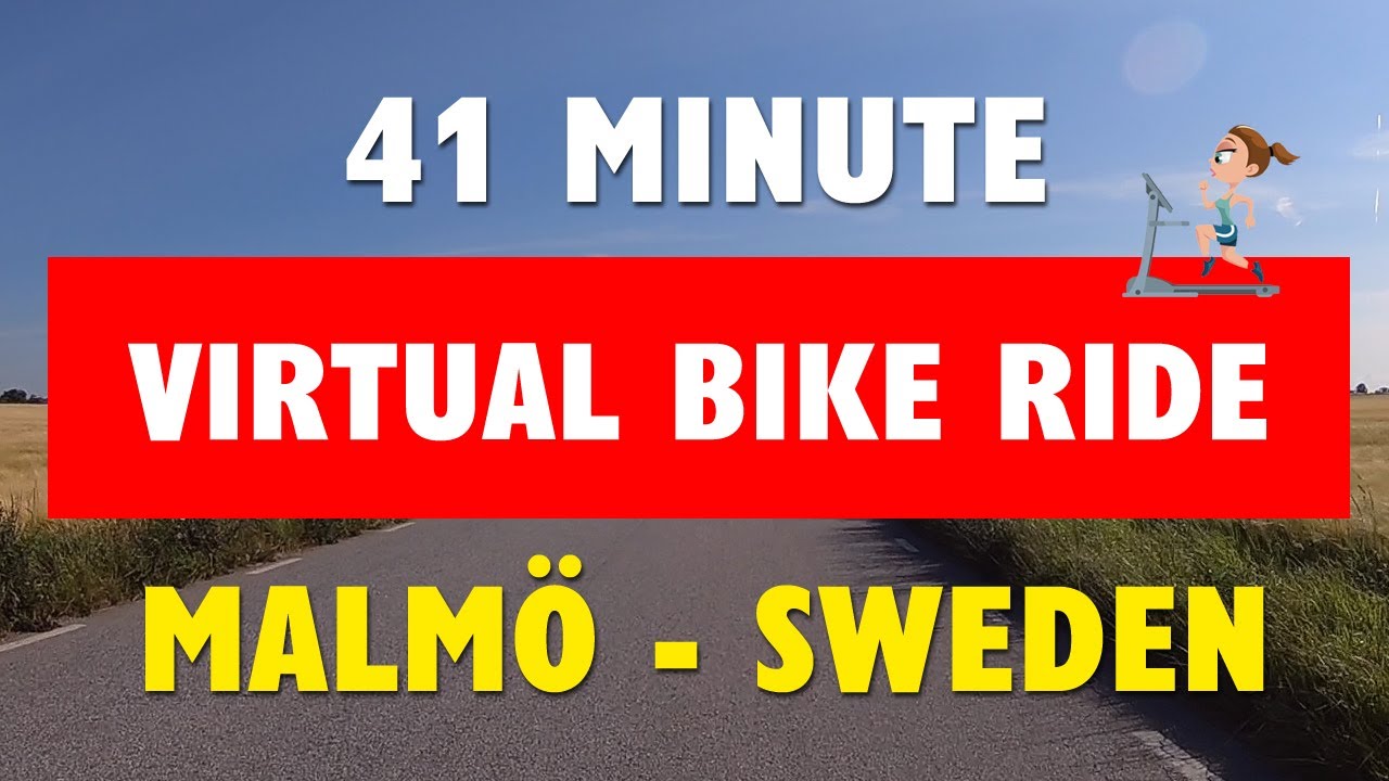 Virtual Bike Ride For Your Treadmill Or Exercise Bike - Malm&ouml;, Sweden