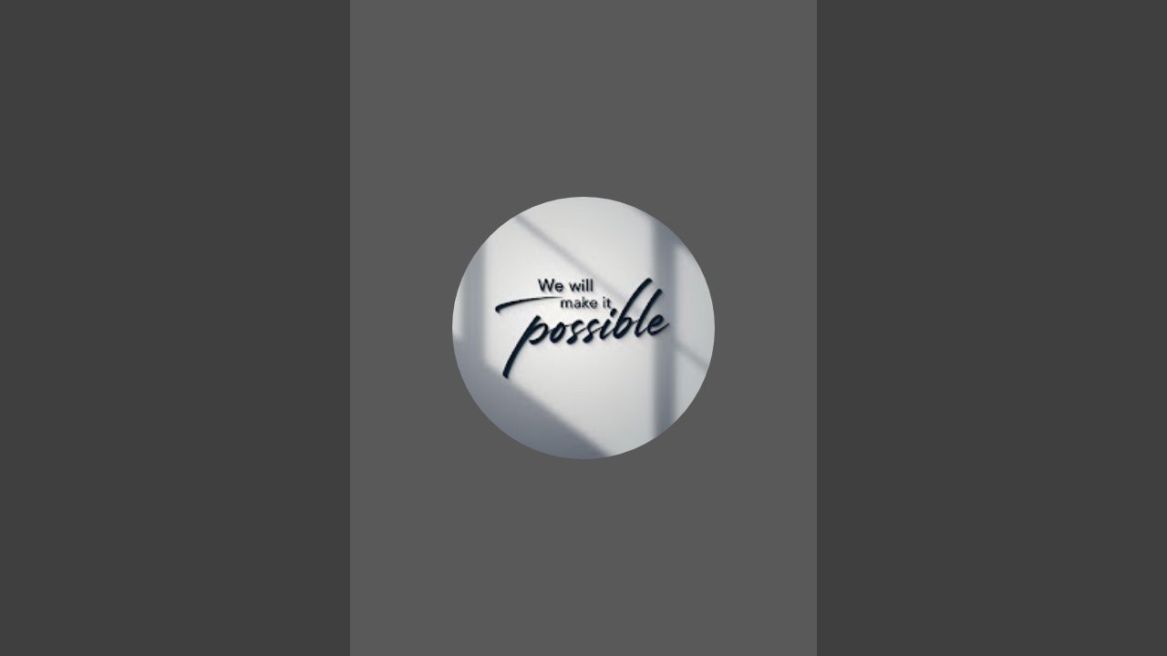 We will make it possible is live