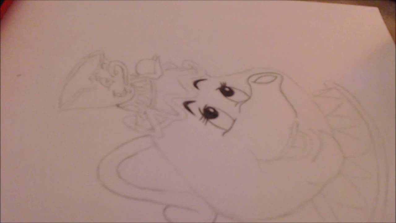 Drawing Mrs Potts and Chip (from Beauty and the Beast)