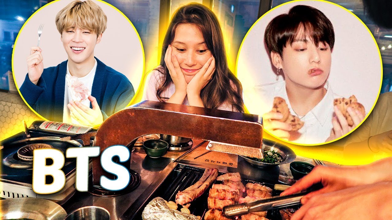 Comi no restaurante favorito do JIMIN e do JUNGKOOK do BTS