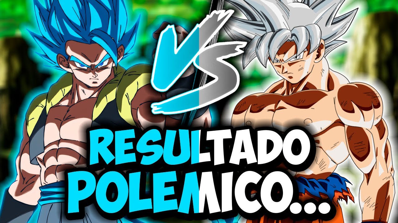 Gogeta Blue VS Goku Instinto Superior é BEM DISCUTÍVEL!