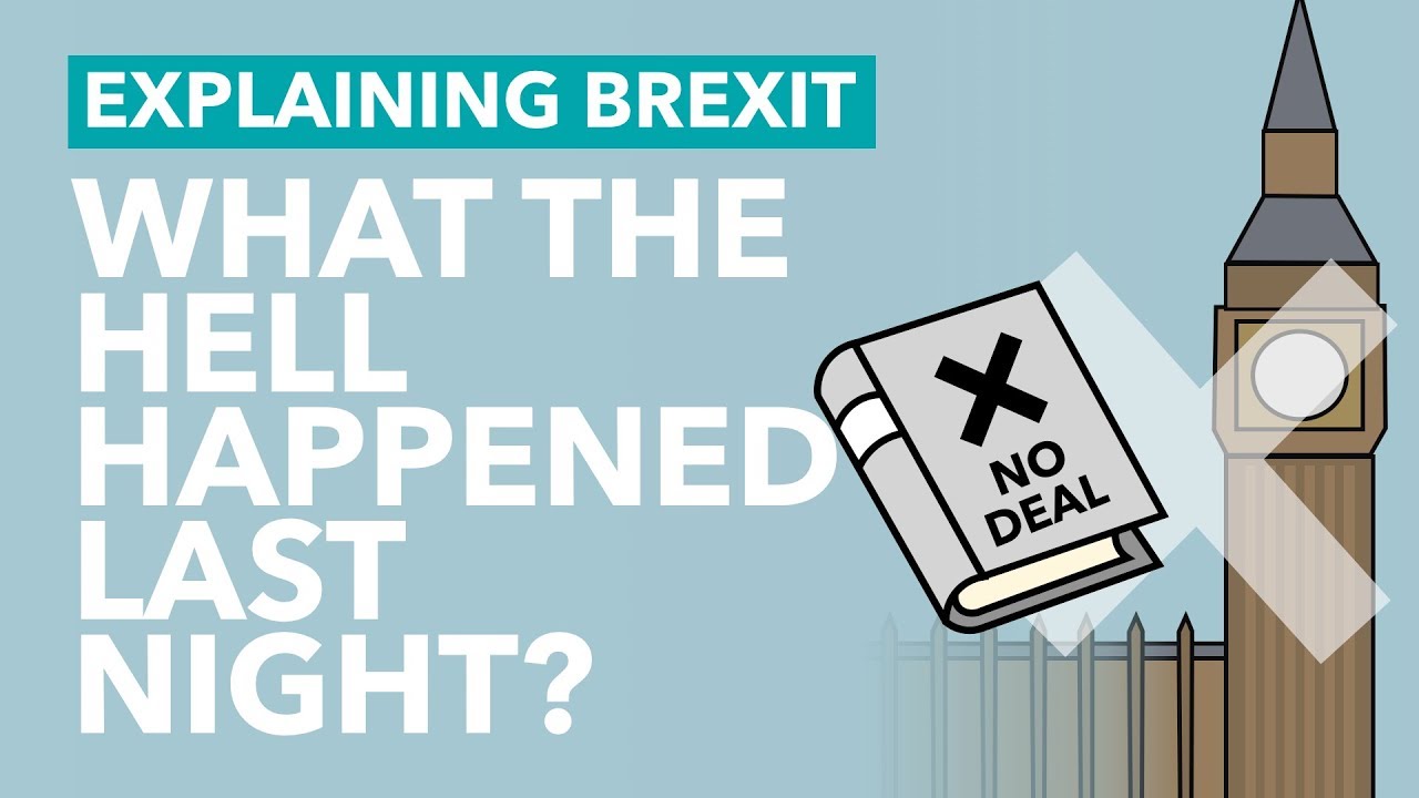MPs Reject a No Deal Brexit - Brexit Explained