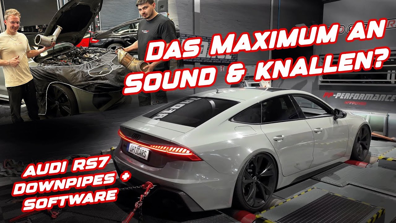 OPTICARS | IST DAS DER LAUTESTE RS7? | DOWNPIPES & STAGE 2 + 💥 FÜR DEN BALKAN