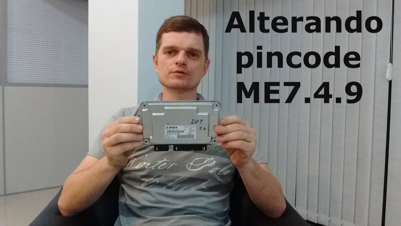 Alterando pincode da central ME7.4.9 Citroen Peugeot