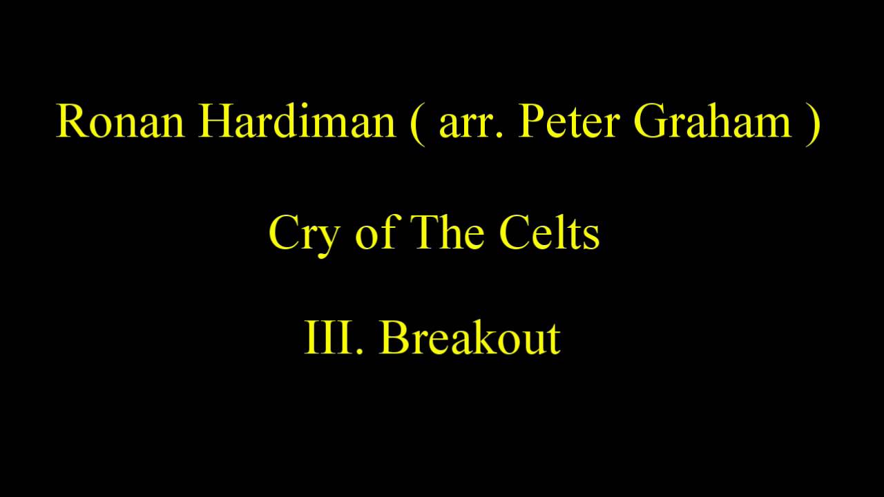 EBBC 1997 - Ronan Hardiman (arr. Peter Graham) - Cry of The Celts