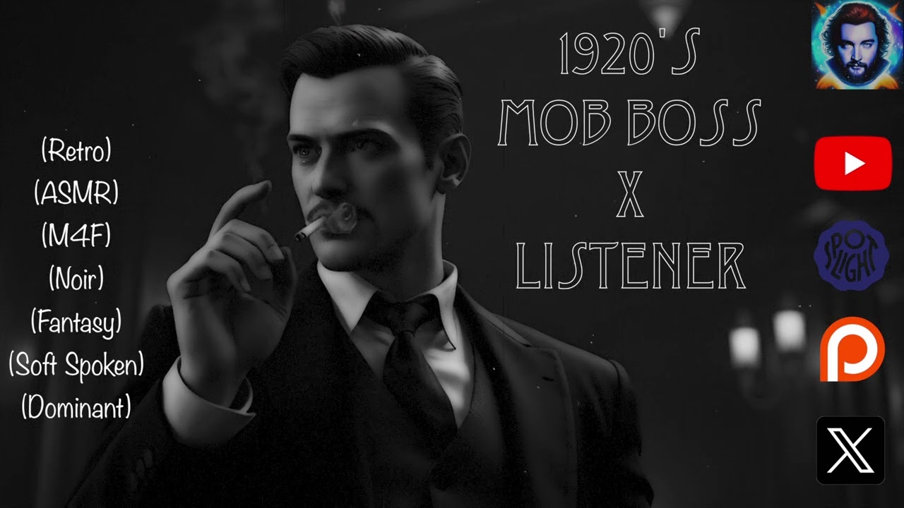 Step into the Roaring Twenties: ASMR Mob Boss Roleplay Adventure!
