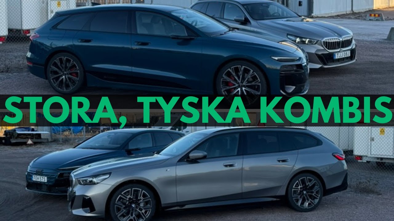 Audi A6 Avant vs BMW i5 Touring - En genomgång | Elbilsmagasinet