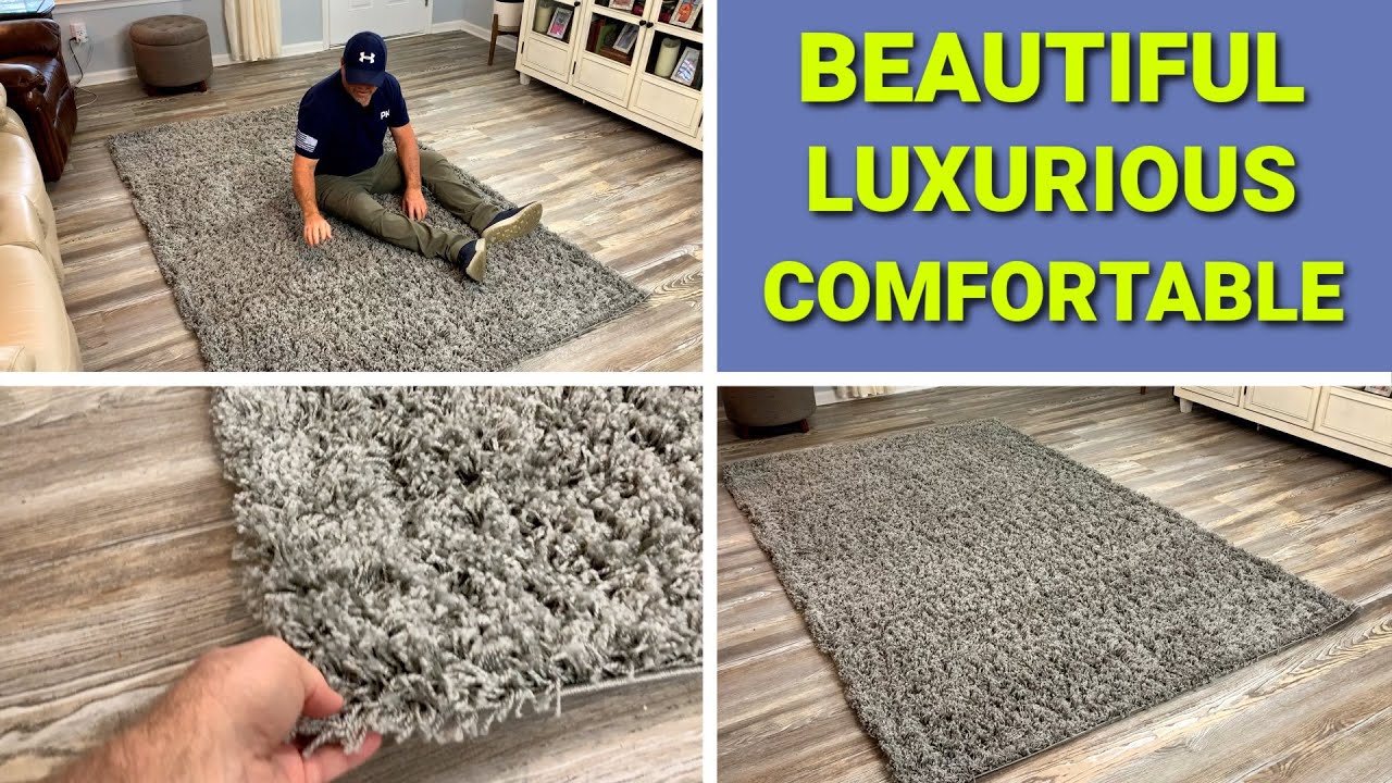 The Perfect Soft & Cozy Area Shag Rug ~ Affordable & Elegant