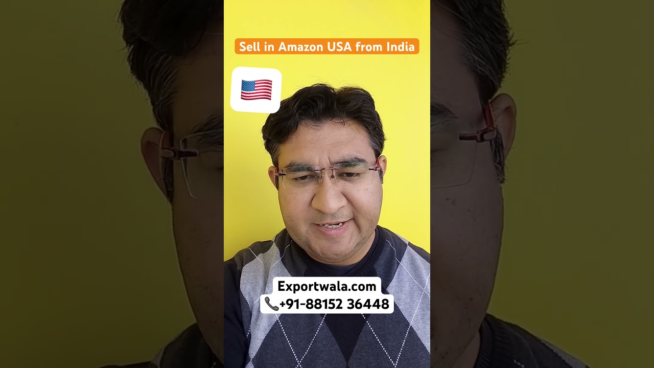 Sell in Amazon USA FBA from India #export #amazonglobalselling