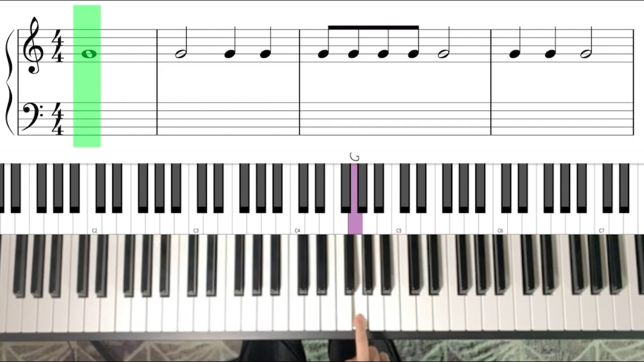 #2 كيف ابدأ اقرأ نوتة ؟ بيانو | القيم الزمنية للنوتات |How to read notes on piano