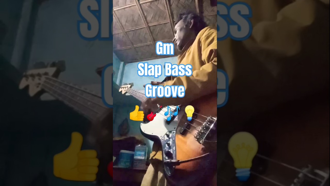 👍 SlapBass🎸 Zam... diggin on Gm...🎶🎵💡🤘 